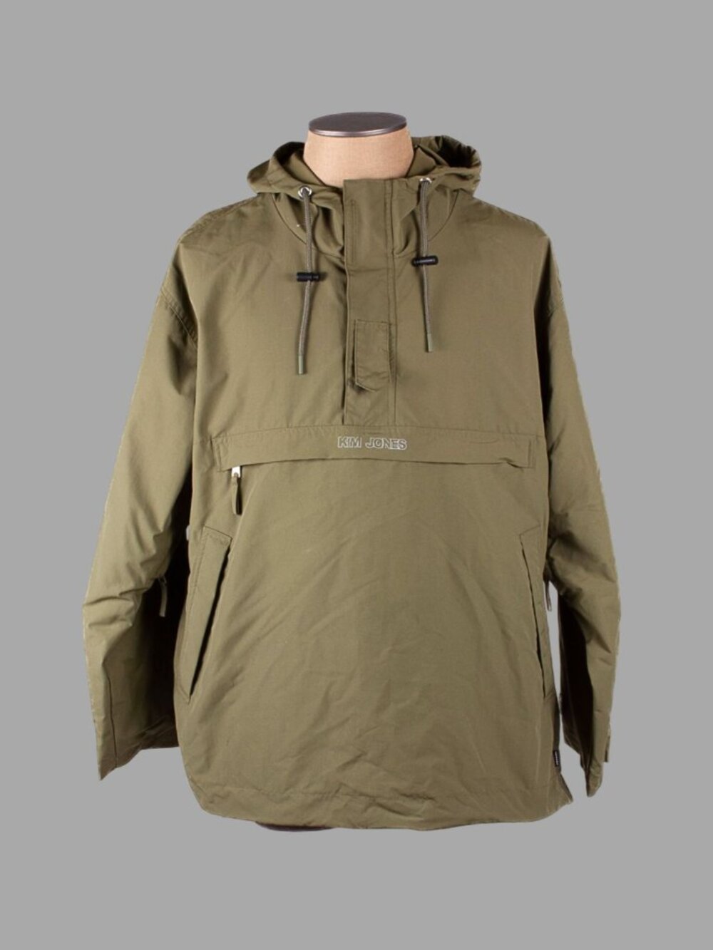 CONVERSE x KIM JONES OLIVE GREEN PADDED HOODIE ANORAK